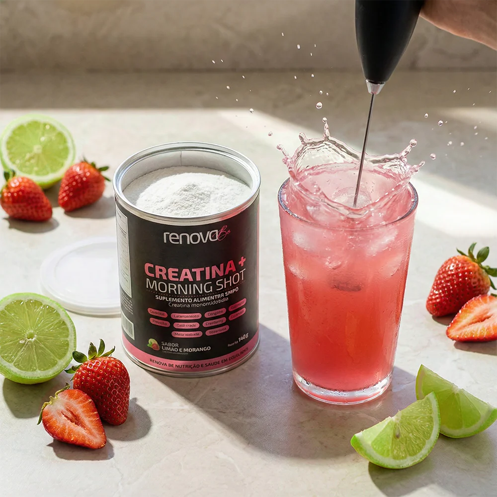 Creatina + Morning Shot - Limão e Morango - Image 3