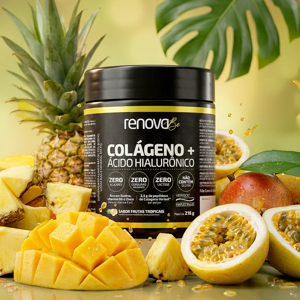 Colágeno Verisol® + Ácido Hialurônico - Frutas Tropicais - Image 4