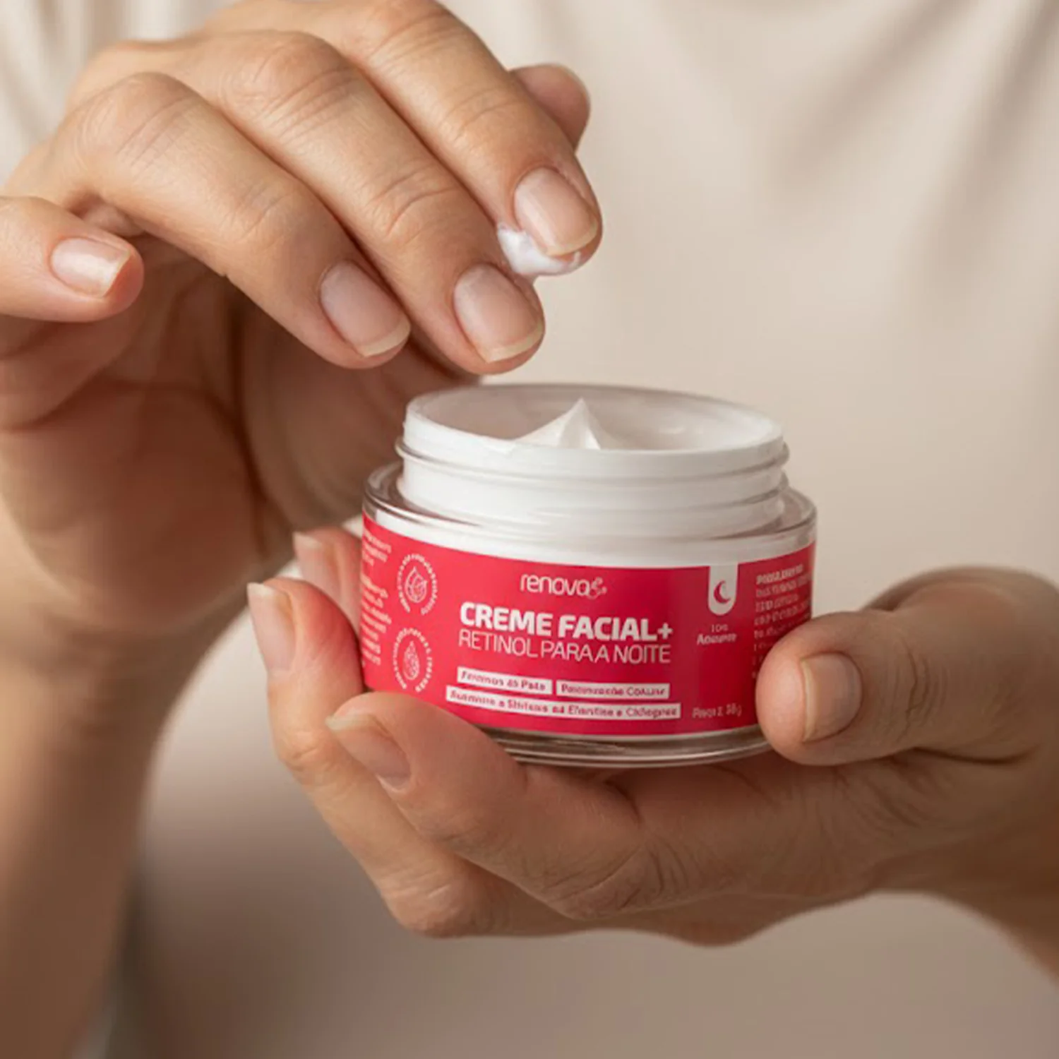 Creme Facial Retinol Para a Noite - Image 4