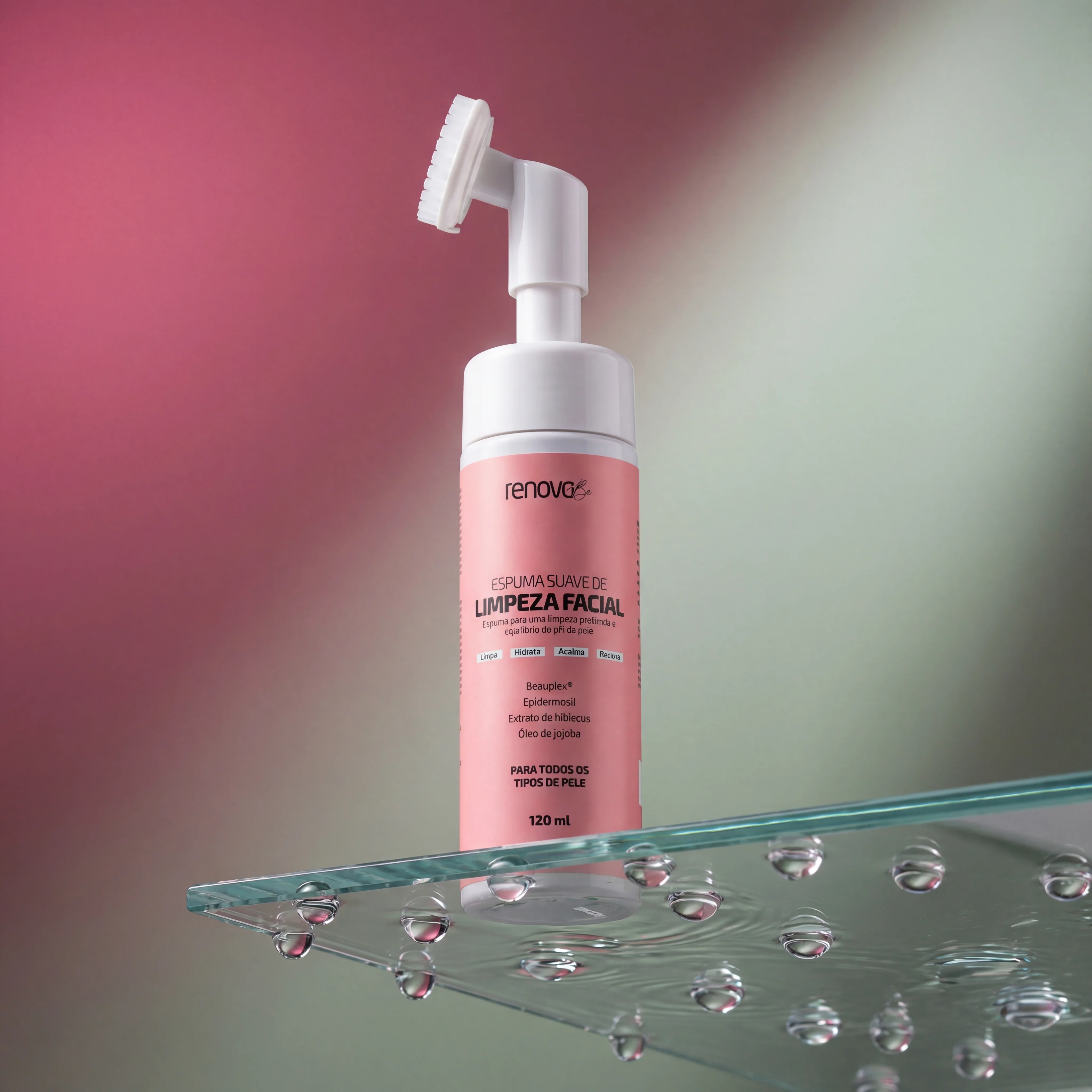 Espuma Suave de Limpeza Facial - Para Todos os Tipos de Pele - Image 3